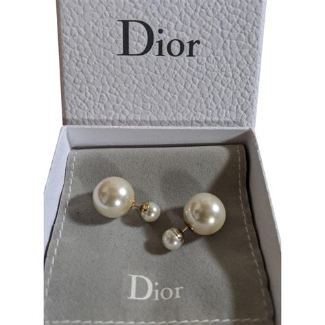 boucle d oreille dior perle|Boucles d'oreilles de Luxe pour Femme .